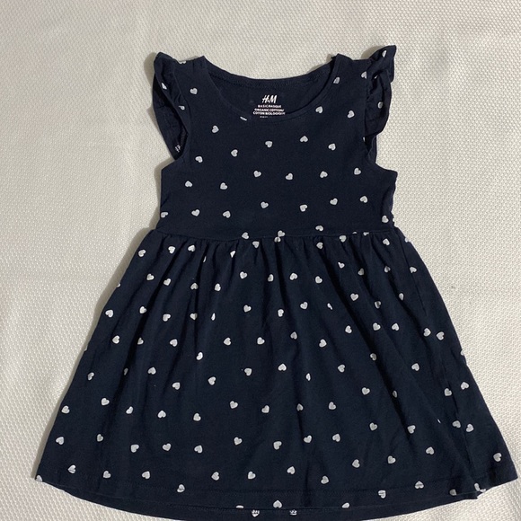 Toddler Girl Dresses (Lot2) H&M & Cat & Jack Size 2T  Like New. - Picture 2 of 6